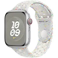 Apple Nike Sport Armband für Watch | 44/45/46/49 mm - Größe M/L - Pure Platinum