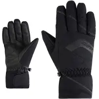 Ziener Multisporthandschuhe "KARION-Z AS glove lady", Damen, Gr. 6,5, schwarz, Materialmix, Handschuhe Multisporthandschuhe
