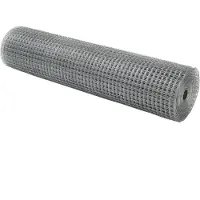vidaXL Doppelstabmattenzaun 1000 x 40 cm Silber