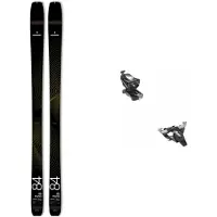 Movement - Skier für Wanderungen - Pack Alp Tracks 84 Swiss 2026 aus Wolle - Navy blau
