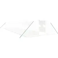 Helloshop26 - Gewächshaus Zelt Unterstand Pflanze Blume Gemüse mit Stahlrahmen 64 m2 16 x 4 x 2 m weiß 02_0044617