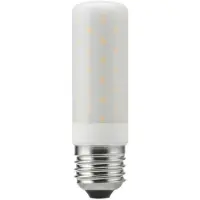 E3light Leuchtmittel LED 9W T28 CRI90 Opal Dimbar E27 - , dimmbar, Weiß, Kunststoff