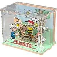 Pantasy Die Peanuts Puremind DIY Bauset Mini Scene Baseball Time