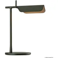 Flos Tab T LED-Tischleuchte-Dunkelgrün-mit LED (2700K)