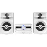 Panasonic SC-UX100, Home-Audio-Minisystem, Weiß, 300 W, 2-Wege, 13 cm, 5 cm