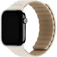 Holdit Silikonarmband Magnet für Apple Watch | 38/40/41/42 mm - Light Beige / Beige