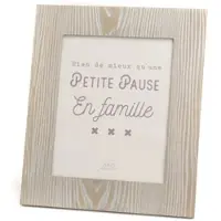 Amadeus Rahmen Famille moyenne model 20 X 25 cm - Beige Rectangle Bois 28.6x33.7 cm