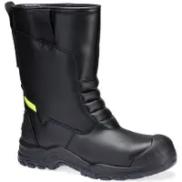 Portwest Composite Leder Winter Rigger Stiefel S3s Sc Hro Ci - Größe 39 - Schwarz -