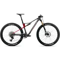 Orbea OIZ M-Team AXS 2026 - Diamond Carbon View (Matt) - Cherry Red (Gloss)