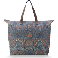Pip studio Reisetasche Schultertasche Tilda Tote Bag Jabali Blue blau