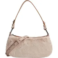 Coccinelle Merveille Synthetic Fur Mini Bag