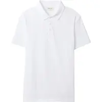 Calvin Klein Bianco Baumwolle Herren Poloshirt
