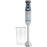 Orbegozo BT 3017, Pürierstab, 0,9 l, 1700 W, Edelstahl, Schwarz