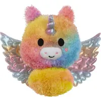 FLUFFIE STUFFIEZ Pegasus, kleines Sammlerstuck, Plusch, Uberraschungs-Enthullung, Auspacken mit kuscheligem ASMR-Fidget, DIY-Fellzieh-Ultraweiche