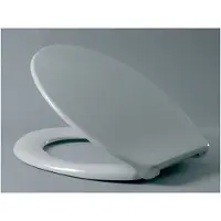 Hamberger Sanitary WC-Sitz Pool-Aktiv mit Edelstahl-FastFixmutter B0302Y wei