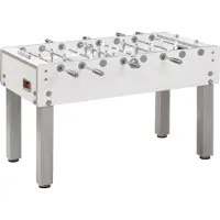 Winsport Garlando, Tischfußball Kickertisch "G-500 classico white", classico white, Teleskopstangen (SA)