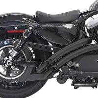 Bassani Xhaust Radial Sweeper Harley Davidson Ref:1x2fb Nicht Homologiertes Vollständiges Auspuffsystem