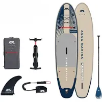 Aqua Marina Magma, Aufblasbares Kajak, 1 Person(en), 150 kg, Beige, Hellgrau, EVA (Äthylen-Vinylazetat), Polyvinylchlorid (PVC), 3400 mm