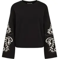 We fashion Sweater Black Größe: M | Longsleeves Outlet | Damen | Schwarz