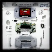 GRC - Retro Art Nintendo Gameboy Advance Console Display - Bild