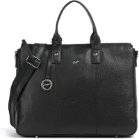 Braun Büffel Businesstasche/Laptoptasche HANNA Business Tote schwarz Damen - Leder