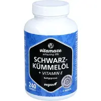 Vitamaze GmbH SchwarzkÜmmelÖl Kapseln+vitamin E 240 St