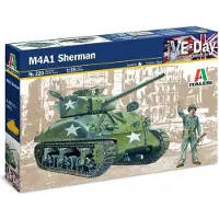 Wittmax M4A1 Sherman, Tank model, Montagesatz, 1:35, M4A1 Sherman, Beide Geschlechter, Kunststoff