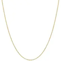 Ania Haie - NECKLACE - BOX CHAIN - gold