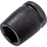 Hazet Kraft-Stecknuss 900S-18 38mm für Maschinenbetätigung Chrom-Vanadium-Stahl Nickel-Chrom-Molybdänstahl 12mm