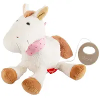 Sigikid Spieluhr Pferd - Melodie: Aschenbrödel 7 senses in weiß | Gr.: onesize