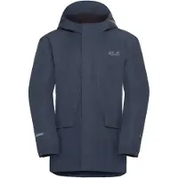 Jack Wolfskin Kinder Jacke Canvey Jacket Blau 128