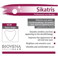 Biovena Health Sikatris Silikonpflaster für Dekolleté-Falten 5 St