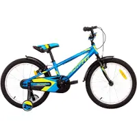 Sprint Kinderfahrrad CASPER 18" 1 SP, Sohn mit Grün und Schwarz, HARDTAIL