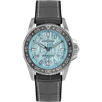 Jacques Lemans 1-2205F Herrenuhr Quarz Liverpool Diver Grau/Eisblau