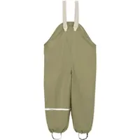 CeLaVi Regenhose gefüttert mit Trägern, gruen, 90