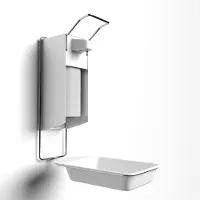 Horn Medical Desinfektionsmittel- / Seifen-Wandspender inkl. Abtropfschale 1 St
