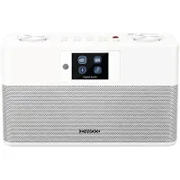 Kenwood CR-ST 85 DAB, Tragbar, Digital, DAB+, FM, 30 W, 6,1 cm (2.4"), Weiß