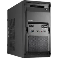 Chieftec LT-01B-OP, Mini Tower, PC, Schwarz, micro ATX, SECC, Heimbüro