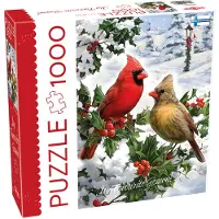Tactic Puzzle Lovers Birds on Branch 1000 pcs puzzle, 1000 Stück(e), Weihnachten