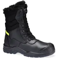 Portwest Stiefel gefüttert S3L SC HRO CI SR – Größe 40 – Schwarz –
