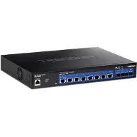 Trendnet TEG-7124WS, Managed, L2/L3/L4, 10G Ethernet (100/1000/10000), Vollduplex, Rack-Einbau, 1U