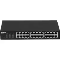 Edimax GS-1024, Gigabit Ethernet (10/100/1000), Rack-Einbau, Wandmontage