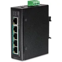 Trendnet 5 Ports Fast Power Over Ethernet+ Din-schiene Switch