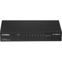 Edimax GS-1008E V2, Unmanaged, Gigabit Ethernet (10/100/1000), Wandmontage