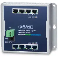 Planet WGS-4215-8T, Managed, Gigabit Ethernet (10/100/1000), Vollduplex, Wandmontage