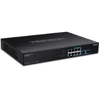 Trendnet TPE BG102G - Switch - 10 Anschlüsse - unmanaged - an Rack montierbar