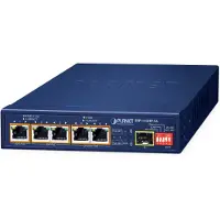 Planet BSP-115HP-5A, Unmanaged, Gigabit Ethernet (10/100/1000), Power over Ethernet (PoE), Wandmontage