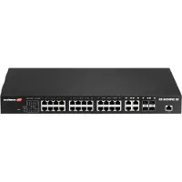 Edimax GS-5424PLC V2, Managed, Gigabit Ethernet (10/100/1000), Vollduplex, Power over Ethernet (PoE), Rack-Einbau, 1U