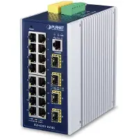 Planet IGS-6325-16T4S, Managed, L3, Gigabit Ethernet (10/100/1000), Vollduplex, Wandmontage