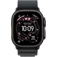 Apple Alpine Loop Armband für Watch | 44/45/46/49 mm - Größe S - Black / Black Titanium